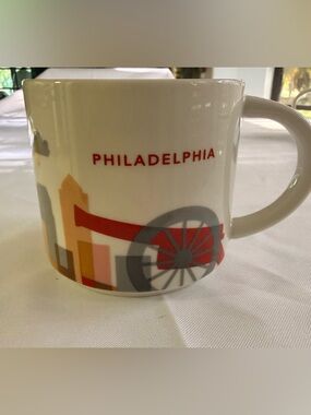 Starbucks "YOU ARE HERE" Collectable coffee mug "Philadelphia"